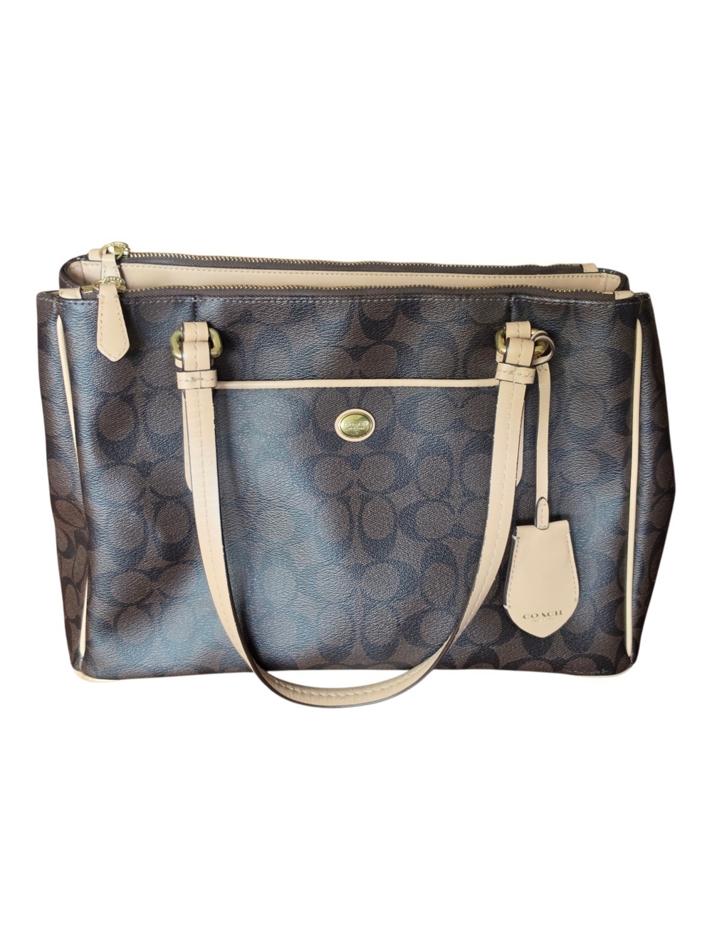 COACH Peyton Leather Purse Authentic EUC